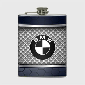 Фляга с принтом BMW SPORT в Тюмени, металлический корпус | емкость 0,22 л, размер 125 х 94 мм. Виниловая наклейка запечатывается полностью | Тематика изображения на принте: auto | bmw | car | авто | автомобиль | бмв | машина