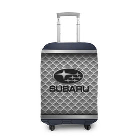 Чехол для чемодана 3D с принтом SUBARU SPORT в Тюмени, 86% полиэфир, 14% спандекс | двустороннее нанесение принта, прорези для ручек и колес | auto | car | subaru | авто | автомобиль | машина | субару