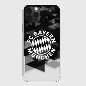 Чехол для iPhone 12 Pro с принтом Bayern Munchen Geometry Sport  в Тюмени, силикон | область печати: задняя сторона чехла, без боковых панелей | abstraction | bayern munchen | championship | fc | football | footer | polygon | soccer | socker | sport | абстракция | одежда | спорт | спортивный | униформа | футбол | футбольный клуб | чемпионат