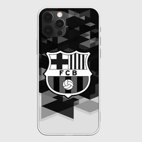 Чехол для iPhone 12 Pro с принтом FC Barcelona sport geometry в Тюмени, силикон | область печати: задняя сторона чехла, без боковых панелей | abstraction | barcelona | championship | fc | football | footer | polygon | soccer | socker | sport | абстракция | одежда | спорт | спортивный | униформа | футбол | футбольный клуб | чемпионат