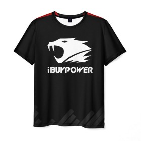 Мужская футболка 3D с принтом iBuyPower | The Form в Тюмени, 100% полиэфир | прямой крой, круглый вырез горловины, длина до линии бедер | 0x000000123 | csgo | ibuypower | ксго