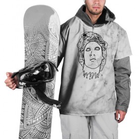 Накидка на куртку 3D с принтом Face в Тюмени, 100% полиэстер |  | 3d | cgi | digital art | music | retro | vaporwave | абстракция | вейпорвейв | геометрия | музыка | ретро