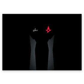 Поздравительная открытка с принтом Astralis - The Form в Тюмени, 100% бумага | плотность бумаги 280 г/м2, матовая, на обратной стороне линовка и место для марки
 | 0x000000123 | astralis | csgo | form | астралис | ксго | форма