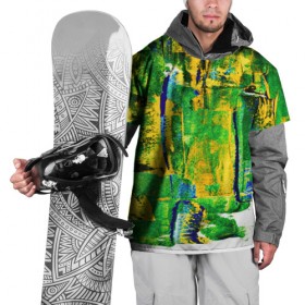 Накидка на куртку 3D с принтом Краски лета в Тюмени, 100% полиэстер |  | 