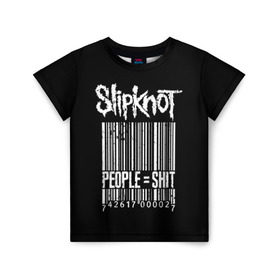 Детская футболка 3D с принтом Slipknot People в Тюмени, 100% гипоаллергенный полиэфир | прямой крой, круглый вырез горловины, длина до линии бедер, чуть спущенное плечо, ткань немного тянется | alternative | iowa | metal | nu | slipknot | slipnot | taylor | метал | слипкнот | слипнот