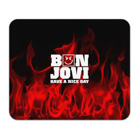 Коврик прямоугольный с принтом BON JOVI в Тюмени, натуральный каучук | размер 230 х 185 мм; запечатка лицевой стороны | bon jovi | альтернативный хип хоп | группа | инди поп | музыка | музыкальное произведение | ноты | регги | рок | синти поп