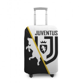 Чехол для чемодана 3D с принтом JUVENTUS FOOTBALL POINT в Тюмени, 86% полиэфир, 14% спандекс | двустороннее нанесение принта, прорези для ручек и колес | Тематика изображения на принте: cr7 | juve | juventus | ronaldo | роналдо | спорт | футбол | ювентус