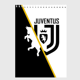 Скетчбук с принтом JUVENTUS в Тюмени, 100% бумага
 | 48 листов, плотность листов — 100 г/м2, плотность картонной обложки — 250 г/м2. Листы скреплены сверху удобной пружинной спиралью | cr7 | juve | juventus | ronaldo | роналдо | спорт | футбол | ювентус