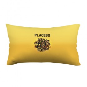 Подушка 3D антистресс с принтом Placebo в Тюмени, наволочка — 100% полиэстер, наполнитель — вспененный полистирол | состоит из подушки и наволочки на молнии | placebo | альтернативный | инди | индирок | плацебо | рок