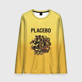 Мужской лонгслив 3D с принтом Placebo в Тюмени, 100% полиэстер | длинные рукава, круглый вырез горловины, полуприлегающий силуэт | placebo | альтернативный | инди | индирок | плацебо | рок