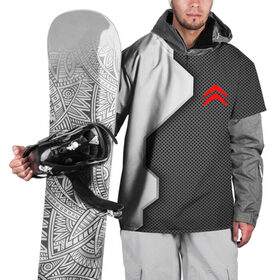 Накидка на куртку 3D с принтом Citroen sport uniform auto в Тюмени, 100% полиэстер |  | Тематика изображения на принте: 