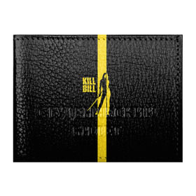 Обложка для студенческого билета с принтом Kill Bill в Тюмени, натуральная кожа | Размер: 11*8 см; Печать на всей внешней стороне | Тематика изображения на принте: тарантино | ума турман