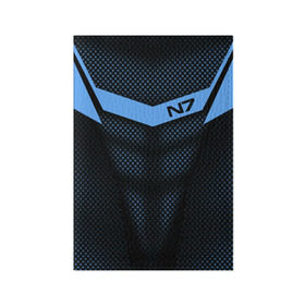 Обложка для паспорта матовая кожа с принтом Mass Effect N7 в Тюмени, натуральная матовая кожа | размер 19,3 х 13,7 см; прозрачные пластиковые крепления | andromed | effect | n7 | альянс | ефект | игра | компьютерная | мас | масс | н7 | онлайн | программа | профессиональный военный код | сокрушитель n7 | фурия n7