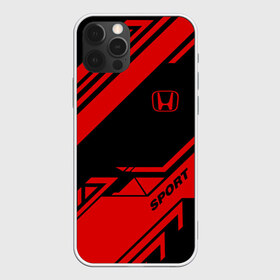Чехол для iPhone 12 Pro Max с принтом HONDA SPORT в Тюмени, Силикон |  | auto | honda | sport | авто | автомобиль | автомобильные | бренд | марка | машины | спорт | хонда