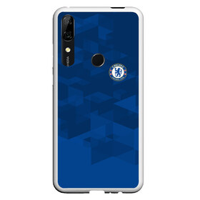 Чехол для Honor P Smart Z с принтом CHELSEA SPORT в Тюмени, Силикон | Область печати: задняя сторона чехла, без боковых панелей | chelsea | fc | football | football club | sport | спорт | спортивные | униформа | фирменные цвета | фк | футбол | футбольный клуб | челси