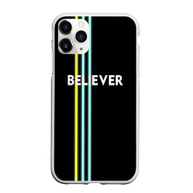 Чехол для iPhone 11 Pro матовый с принтом Believer Imagine Dragons в Тюмени, Силикон |  | Тематика изображения на принте: рок