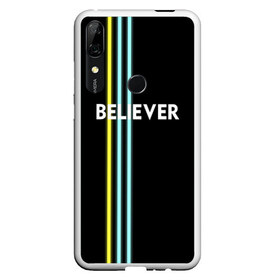 Чехол для Honor P Smart Z с принтом Believer Imagine Dragons в Тюмени, Силикон | Область печати: задняя сторона чехла, без боковых панелей | Тематика изображения на принте: рок