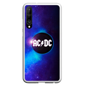 Чехол для Honor P30 с принтом ACDC в Тюмени, Силикон | Область печати: задняя сторона чехла, без боковых панелей | ac dc | acdc | acdc ас дс | асдс | метал | молния | музыка | музыканты | певцы