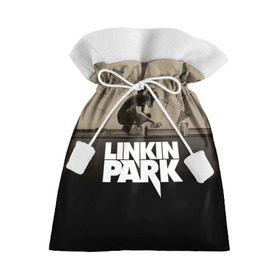 Подарочный 3D мешок с принтом Linkin Park Meteora в Тюмени, 100% полиэстер | Размер: 29*39 см | benington | bennington | chester | hybrid | linkin | linking | meteora | mike | park | shinoda | theory | бенингтон | беннингтон | линкин | линкинг | майк | метеора | парк | рок | честер | шинода