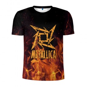Мужская футболка 3D спортивная с принтом Metallica в Тюмени, 100% полиэстер с улучшенными характеристиками | приталенный силуэт, круглая горловина, широкие плечи, сужается к линии бедра | m | metallica | группа | джеймс хэтфилд | кирк хэмметт | ларс ульрих | метал | металика | металлика | миталика | музыка | роберт трухильо | рок | трэш | трэшметал | хард | хардрок | хеви | хевиметал