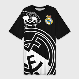 Платье-футболка 3D с принтом Real Madrid Exclusive в Тюмени,  |  | 2019 | мадрид | реал | форма | эксклюзив