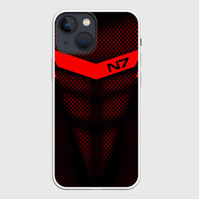 Чехол для iPhone 13 mini с принтом Mass Effect N7 в Тюмени,  |  | andromed | effect | n7 | альянс | ефект | игра | компьютерная | мас | масс | н7 | онлайн | программа | профессиональный военный код | сокрушитель n7 | фурия n7