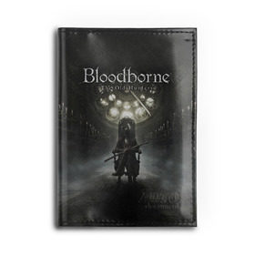 Обложка для автодокументов с принтом Bloodborne в Тюмени, натуральная кожа |  размер 19,9*13 см; внутри 4 больших “конверта” для документов и один маленький отдел — туда идеально встанут права | bb | bloodborne | bloodbourne | fromsoftware | vicar amelia | амелия | бб | блад | бладборн | викарий | души | охотники | пиратs | порождение крови | руны