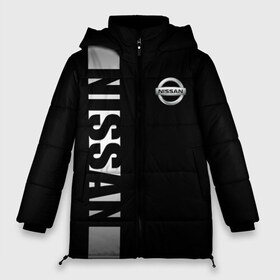 Женская зимняя куртка 3D с принтом NISSAN SPORT в Тюмени, верх — 100% полиэстер; подкладка — 100% полиэстер; утеплитель — 100% полиэстер | длина ниже бедра, силуэт Оверсайз. Есть воротник-стойка, отстегивающийся капюшон и ветрозащитная планка. 

Боковые карманы с листочкой на кнопках и внутренний карман на молнии | motor | nissan | авто | лого | машина | ниссан | тачка