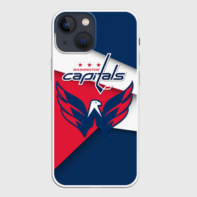 Чехол для iPhone 13 mini с принтом Кэпиталз в Тюмени,  |  | nhl | washington capitals | вашингтон кэпиталз | нхл | спорт | хоккей