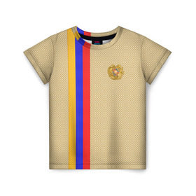 Детская футболка 3D с принтом Armenia в Тюмени, 100% гипоаллергенный полиэфир | прямой крой, круглый вырез горловины, длина до линии бедер, чуть спущенное плечо, ткань немного тянется | armenia | армения | армяне | ереван