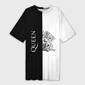Платье-футболка 3D с принтом Queen в Тюмени,  |  | paul rodgers | queen | брайан мэй | джон дикон | квин | меркури | меркьюри | мэркури | роджер тейлор | рок группа | фредди | фреди