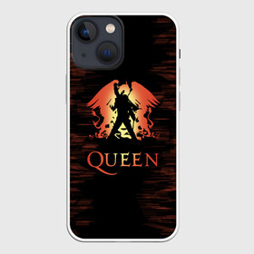 Чехол для iPhone 13 mini с принтом Queen в Тюмени,  |  | paul rodgers | queen | брайан мэй | джон дикон | квин | меркури | меркьюри | мэркури | роджер тейлор | рок группа | фредди | фреди