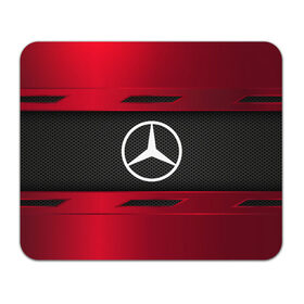 Коврик прямоугольный с принтом MERCEDES BENZ SPORT в Тюмени, натуральный каучук | размер 230 х 185 мм; запечатка лицевой стороны | 