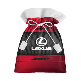 Подарочный 3D мешок с принтом LEXUS SPORT в Тюмени, 100% полиэстер | Размер: 29*39 см | Тематика изображения на принте: auto | car | lexus | автомобиль | лексус | марка