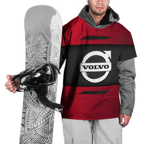 Накидка на куртку 3D с принтом VOLVO SPORT в Тюмени, 100% полиэстер |  | Тематика изображения на принте: auto | car | volvo | автомобиль | вольво | марка