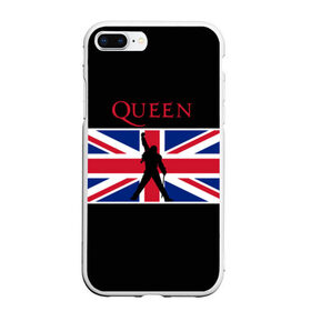 Чехол для iPhone 7Plus/8 Plus матовый с принтом Queen в Тюмени, Силикон | Область печати: задняя сторона чехла, без боковых панелей | Тематика изображения на принте: paul rodgers | queen | джон дикон | квин | меркури | меркьюри | мэркури | рок группа | тейлор | фредди | фреди