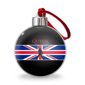 Ёлочный шар с принтом Queen в Тюмени, Пластик | Диаметр: 77 мм | paul rodgers | queen | джон дикон | квин | меркури | меркьюри | мэркури | рок группа | тейлор | фредди | фреди