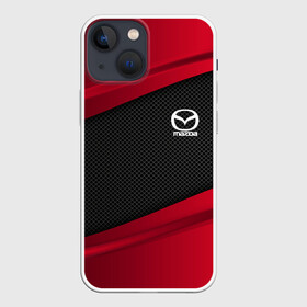 Чехол для iPhone 13 mini с принтом MAZDA SPORT в Тюмени,  |  | auto | car | carbon | mazda | автомобиль | мазда | машина