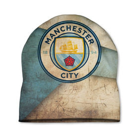 Шапка 3D с принтом Манчестер сити олд в Тюмени, 100% полиэстер | универсальный размер, печать по всей поверхности изделия | manchester | manchester city | манчестер | манчестер сити | футбол