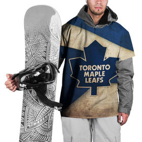 Накидка на куртку 3D с принтом Торонто олд в Тюмени, 100% полиэстер |  | Тематика изображения на принте: nhl | нхл | спорт | торонто | хоккей