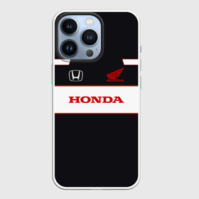 Чехол для iPhone 13 Pro с принтом Honda в Тюмени,  |  | Тематика изображения на принте: honda | авто | автомобиль | лого | машина | хонда