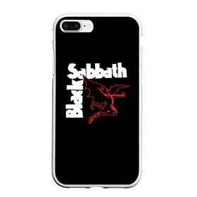 Чехол для iPhone 7Plus/8 Plus матовый с принтом BLACK SABBATH в Тюмени, Силикон | Область печати: задняя сторона чехла, без боковых панелей | black sabbath | билл уорд | блэк саббат | британская рок группа | гизер батлер | группа | музыка | оззи осборн | рок | тони айомми | хеви метал