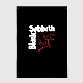 Постер с принтом BLACK SABBATH. в Тюмени, 100% бумага
 | бумага, плотность 150 мг. Матовая, но за счет высокого коэффициента гладкости имеет небольшой блеск и дает на свету блики, но в отличии от глянцевой бумаги не покрыта лаком | black sabbath | билл уорд | блэк саббат | британская рок группа | гизер батлер | группа | музыка | оззи осборн | рок | тони айомми | хеви метал