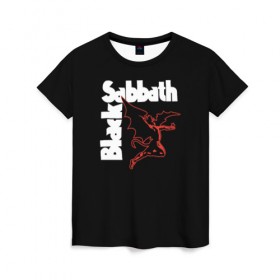 Женская футболка 3D с принтом BLACK SABBATH в Тюмени, 100% полиэфир ( синтетическое хлопкоподобное полотно) | прямой крой, круглый вырез горловины, длина до линии бедер | black sabbath | билл уорд | блэк саббат | британская рок группа | гизер батлер | группа | музыка | оззи осборн | рок | тони айомми | хеви метал