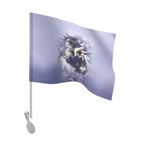 Флаг для автомобиля с принтом Ashuramaru в Тюмени, 100% полиэстер | Размер: 30*21 см | owari no seraph | seraph of the end | последний серафим