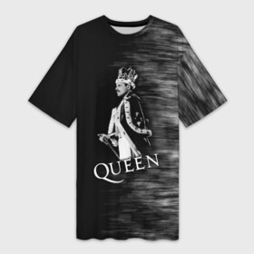 Платье-футболка 3D с принтом Queen в Тюмени,  |  | paul rodgers | queen | quen | брайан мэй | глэм | группа | джон дикон | квин | королева | куин | меркури | меркьюри | мэркури | поп | роджер тейлор | рок | фредди | фреди | хард | хардрок