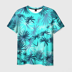 Мужская футболка 3D с принтом GTA San Andreas Tommy Vercetti в Тюмени, 100% полиэфир | прямой крой, круглый вырез горловины, длина до линии бедер | 80 е | gta | vice city |   лето | вай сити | вайс сити | гта | майами | неон | пальмы | пляжная | рубашка | томми версетти | тони монтана