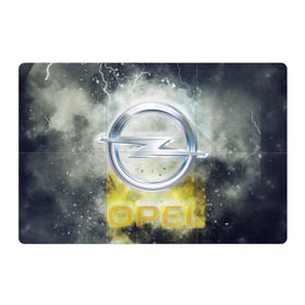 Магнитный плакат 3Х2 с принтом Логотип опель в Тюмени, Полимерный материал с магнитным слоем | 6 деталей размером 9*9 см | Тематика изображения на принте: opel | opel logo | логотип опель | опель