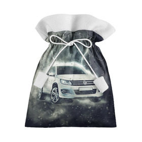 Подарочный 3D мешок с принтом Volkswagen Tiguan в Тюмени, 100% полиэстер | Размер: 29*39 см | tiguan | volkswagen