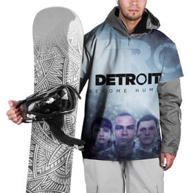 Накидка на куртку 3D с принтом Detroit become human в Тюмени, 100% полиэстер |  | Тематика изображения на принте: dbh | detroit | gamer